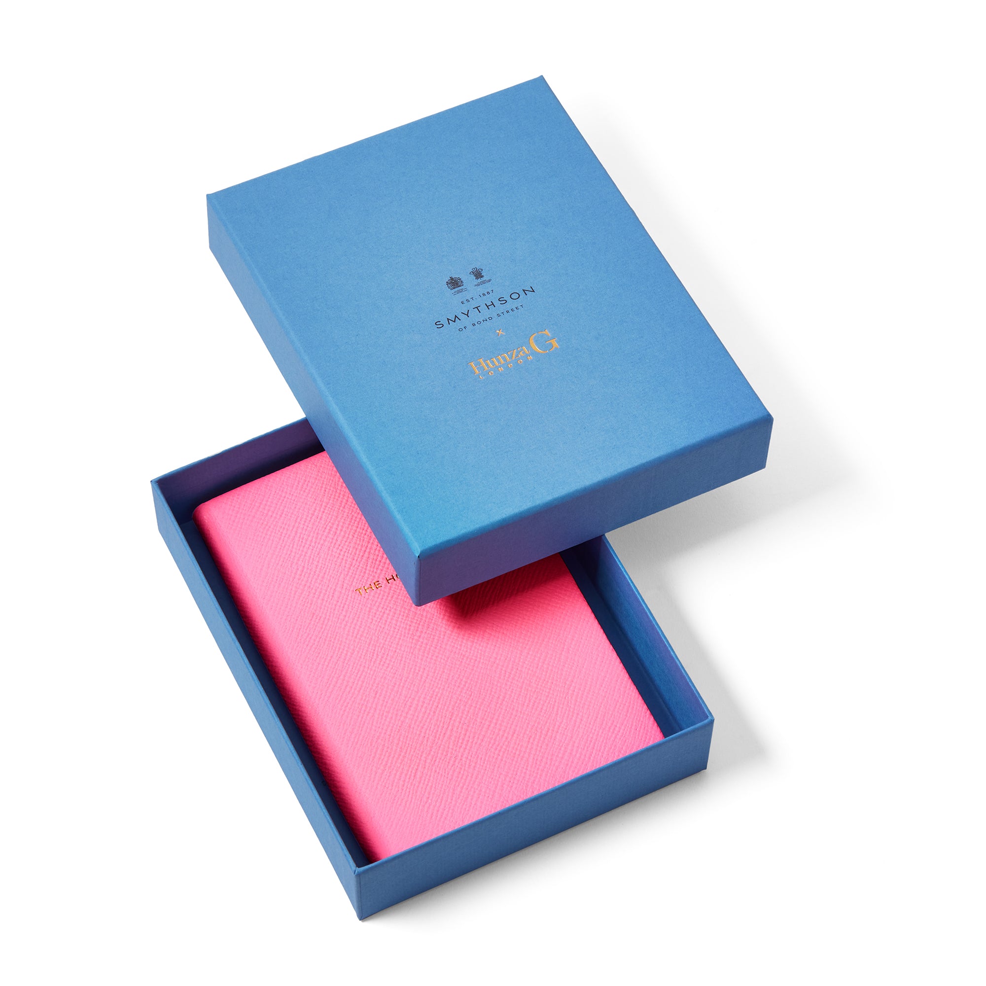 Smythson x Hunza G Chelsea Notebook - Bubblegum