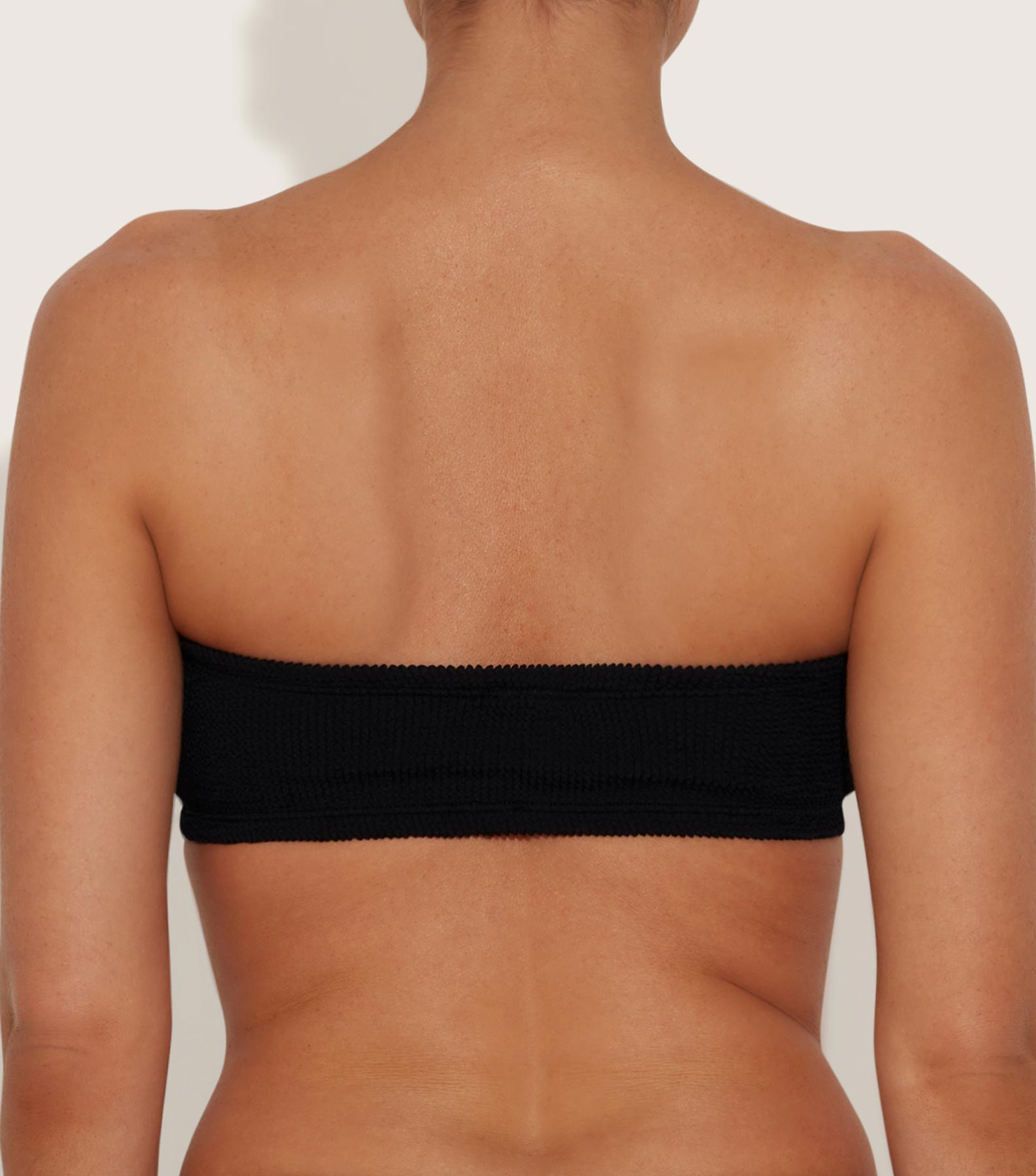 Bandeau Bikini Top - Black