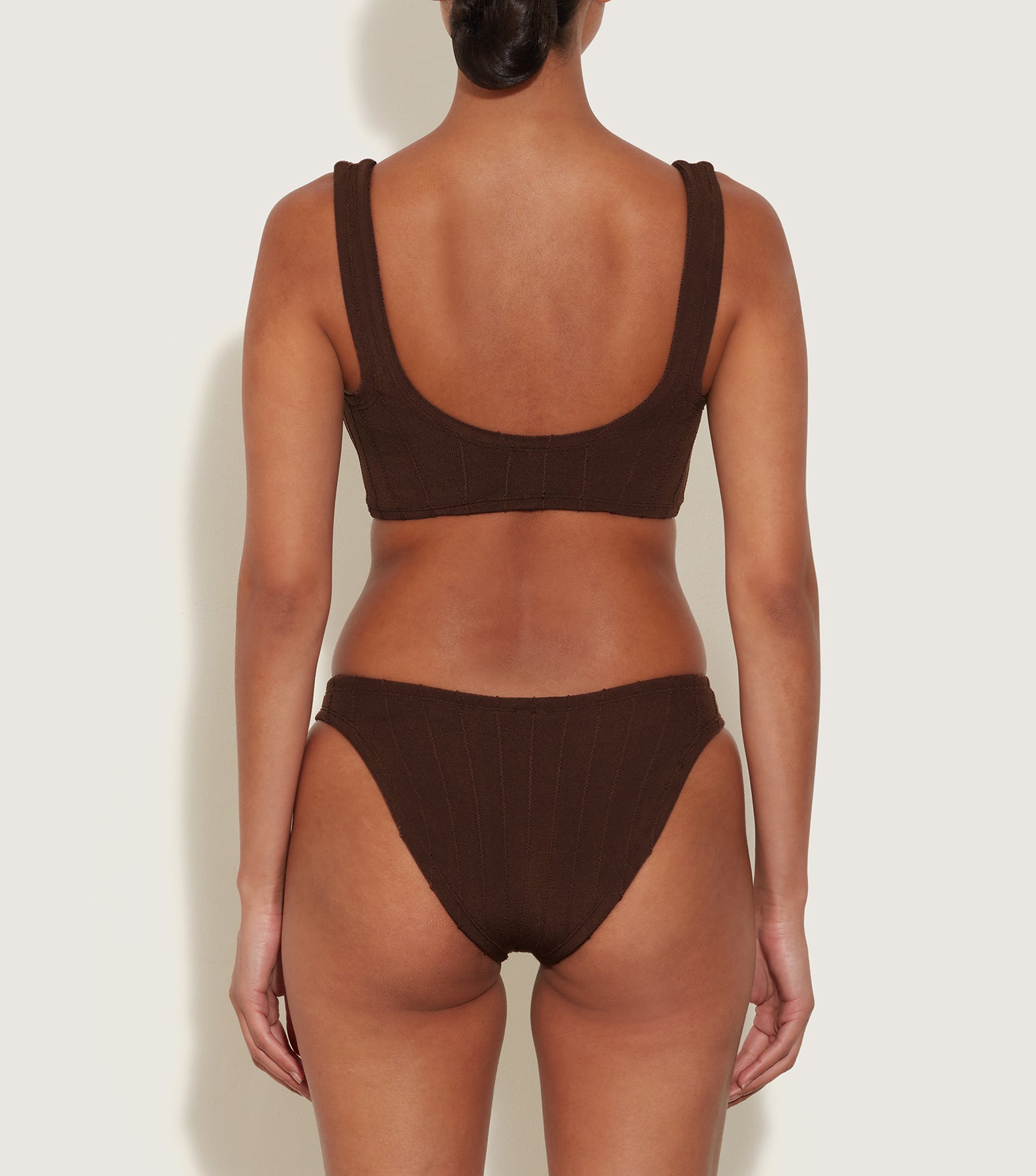 Bonnie Nile Bikini - Metallic Chocolate