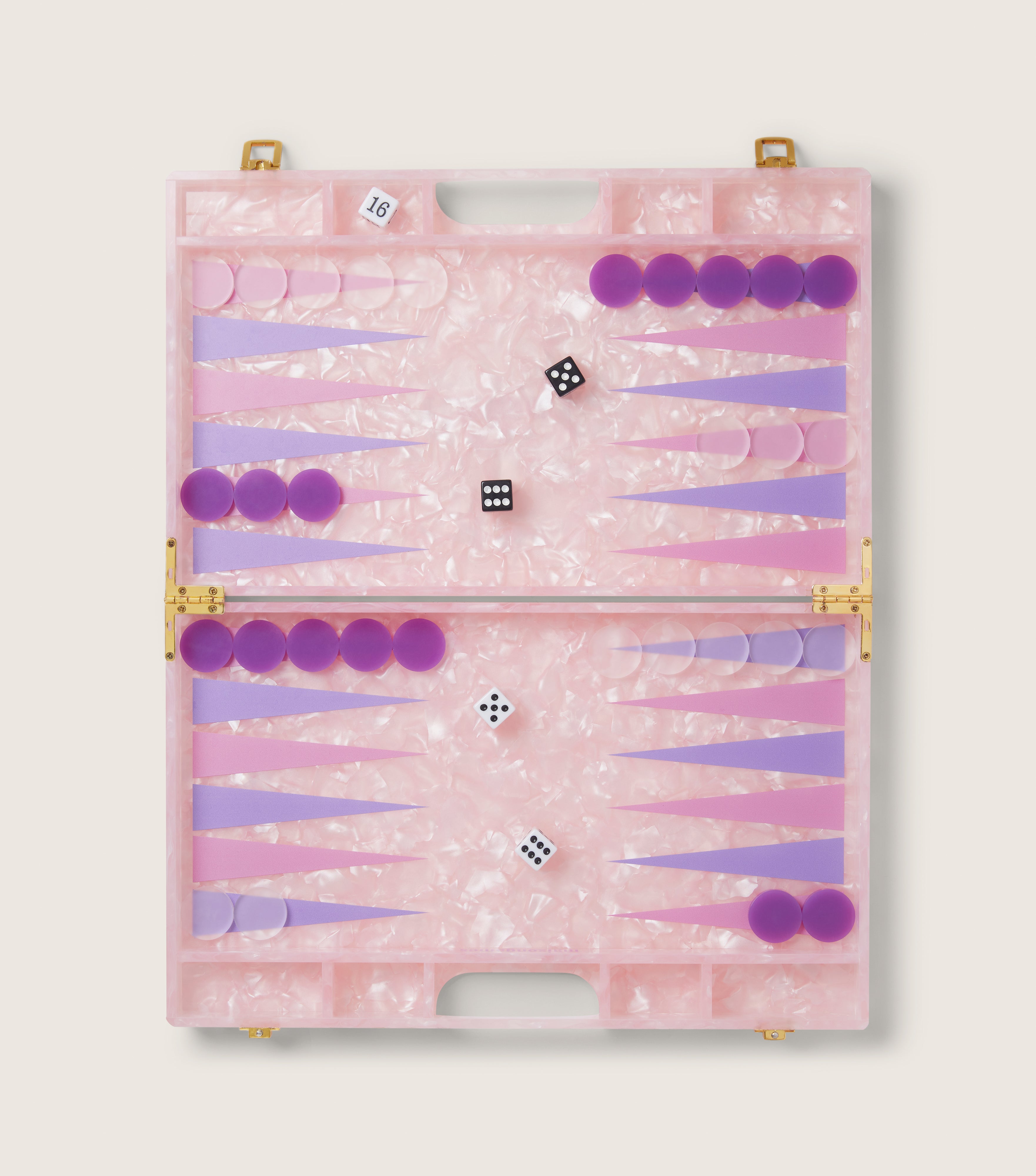 Backgammon Board - Pink