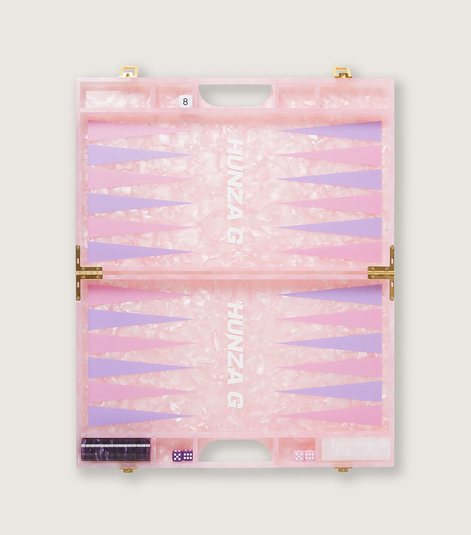 Backgammon Board - Pink