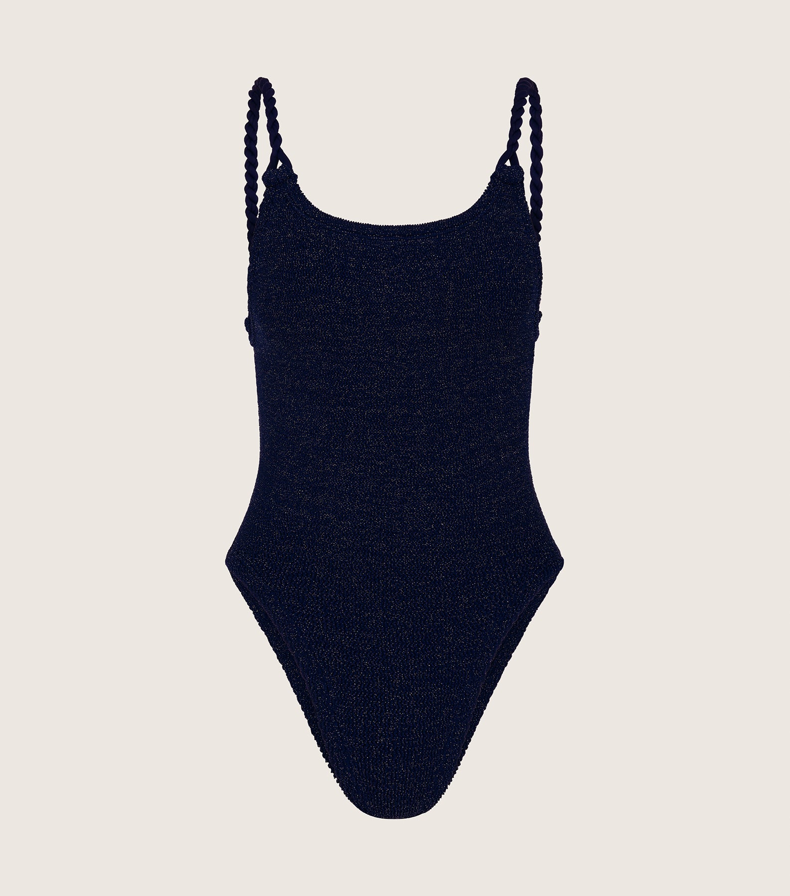 Camille Swim - Navy/Silver