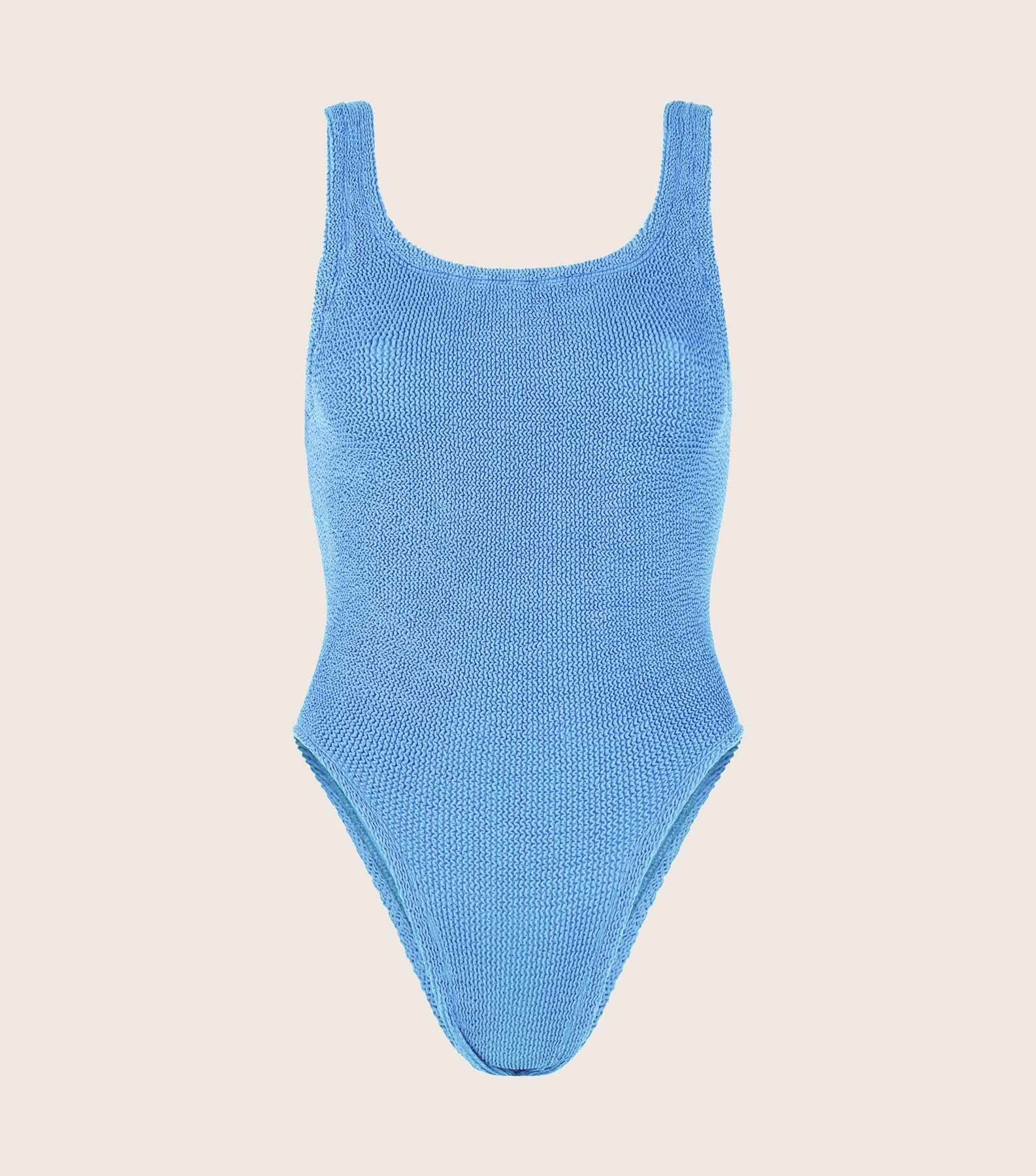 Coverage Square Neck Swim - Cornflower