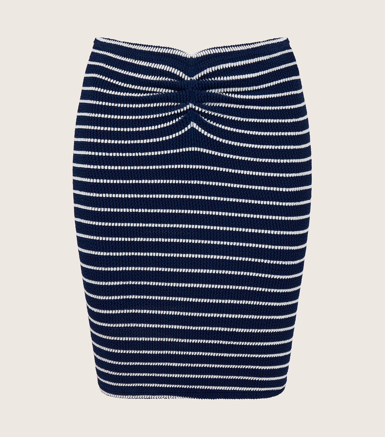Stripe Mini Skirt - Navy/White