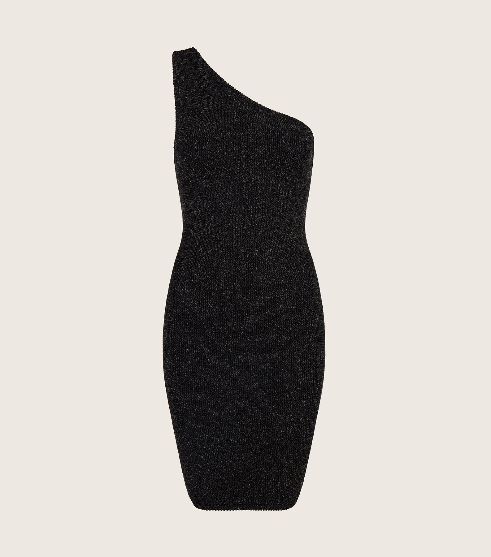 Nancy Lurex Dress - Black/Gold