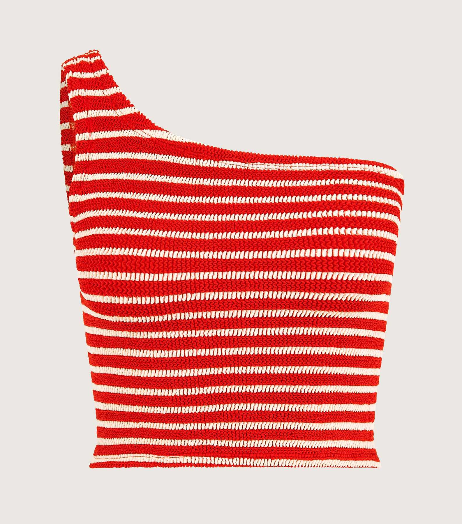 Neoma Stripe Top - Red/White