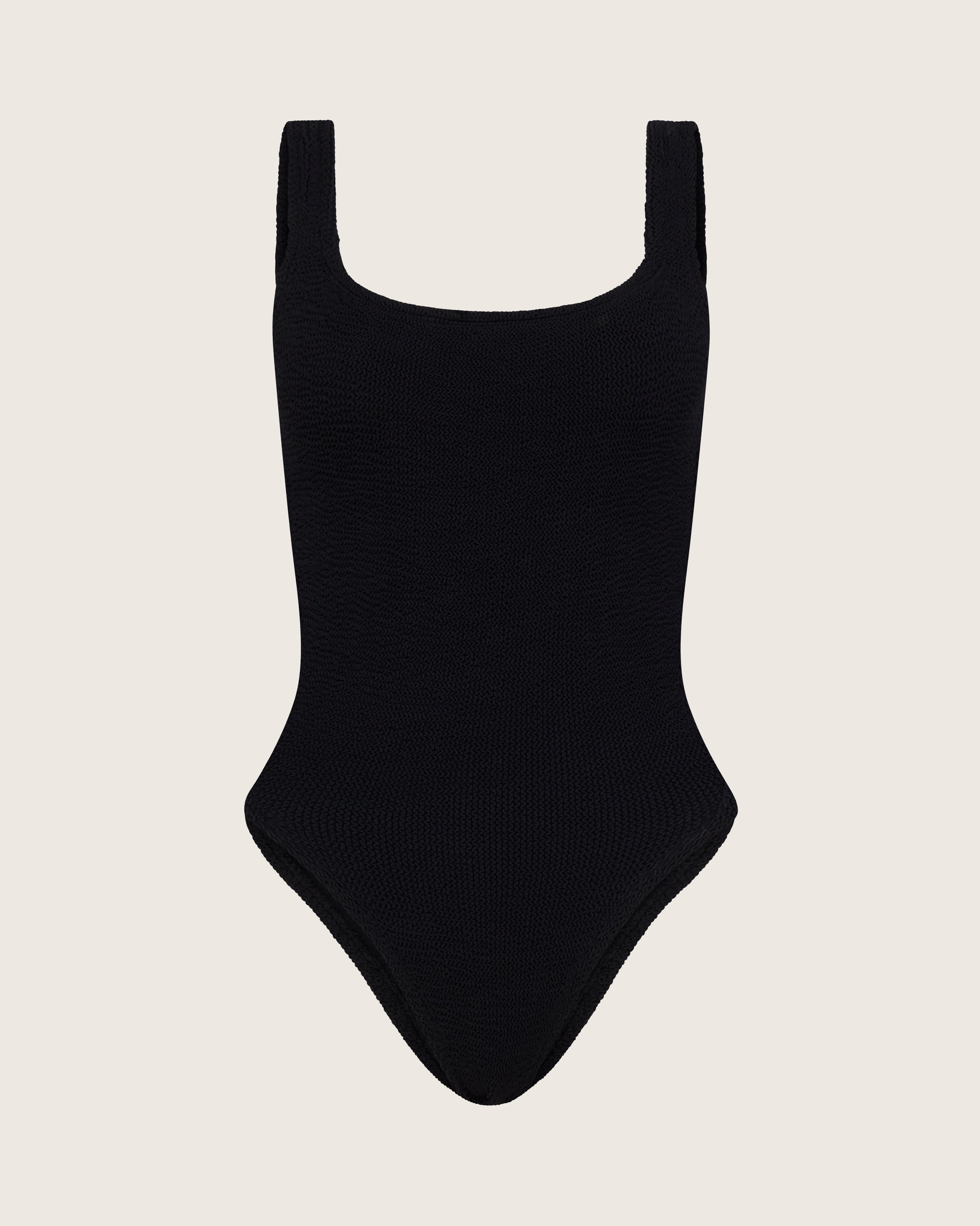 Square Neck Swim - Black