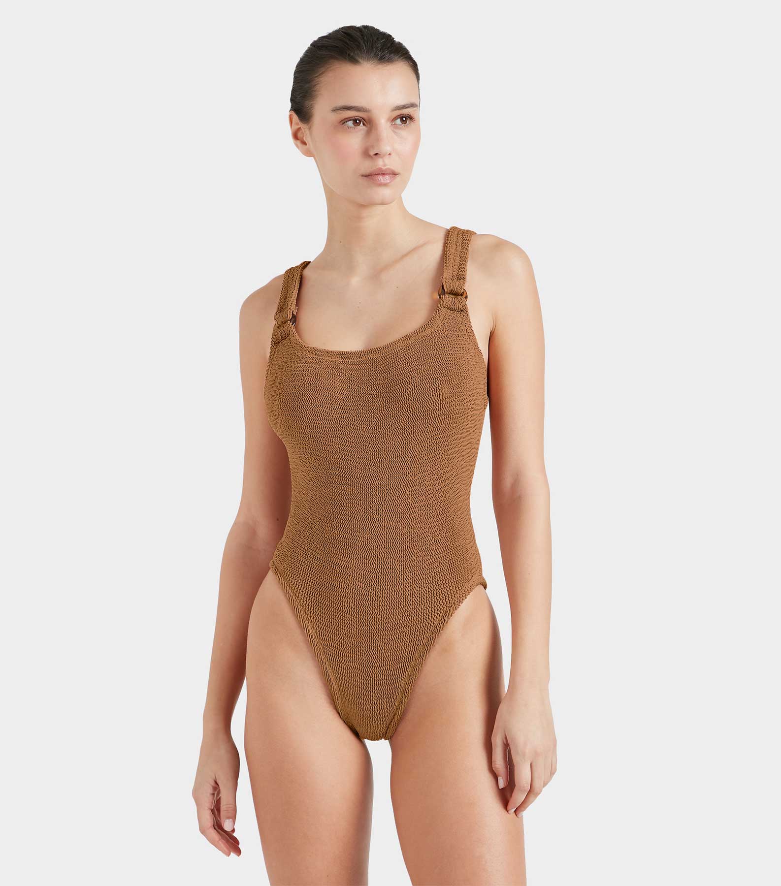 Domino Swim - Metallic Cocoa