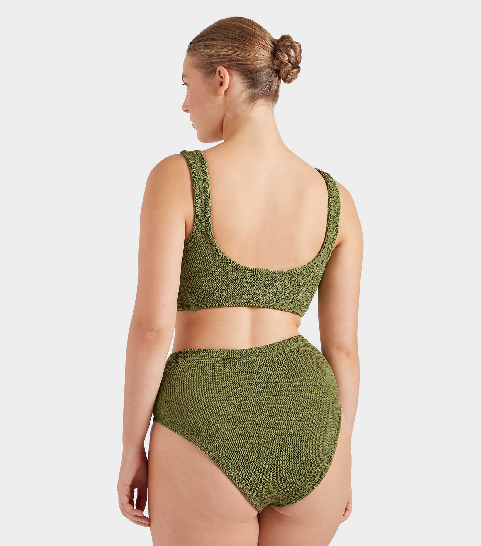 Jamie Bikini - Metallic Moss