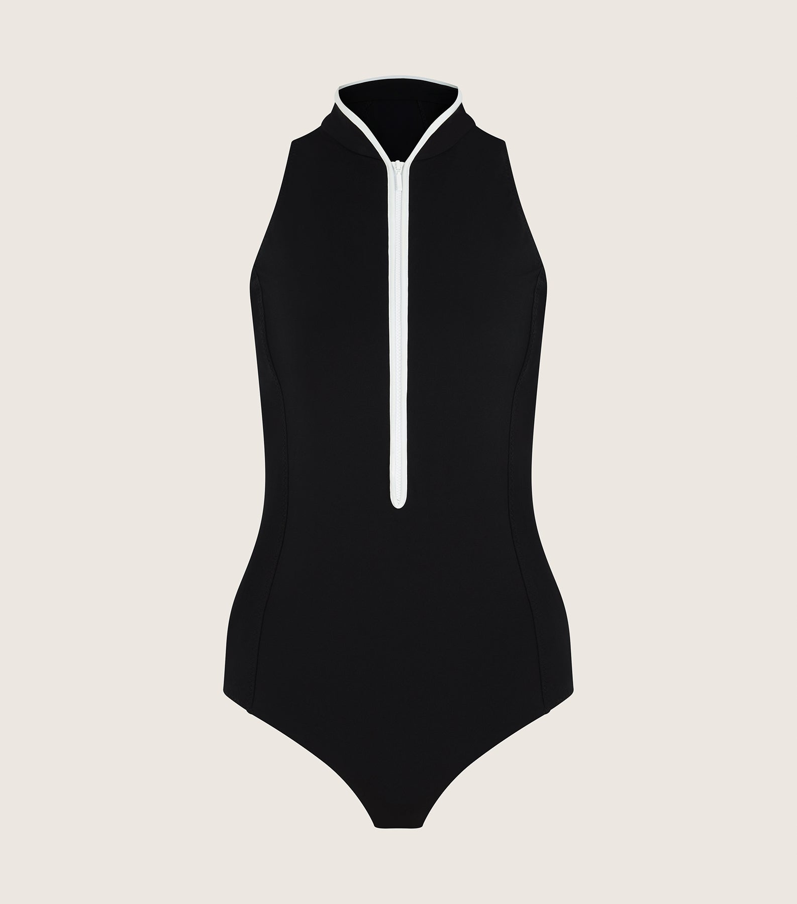 Katya UPF 50+ Swim - Black/White