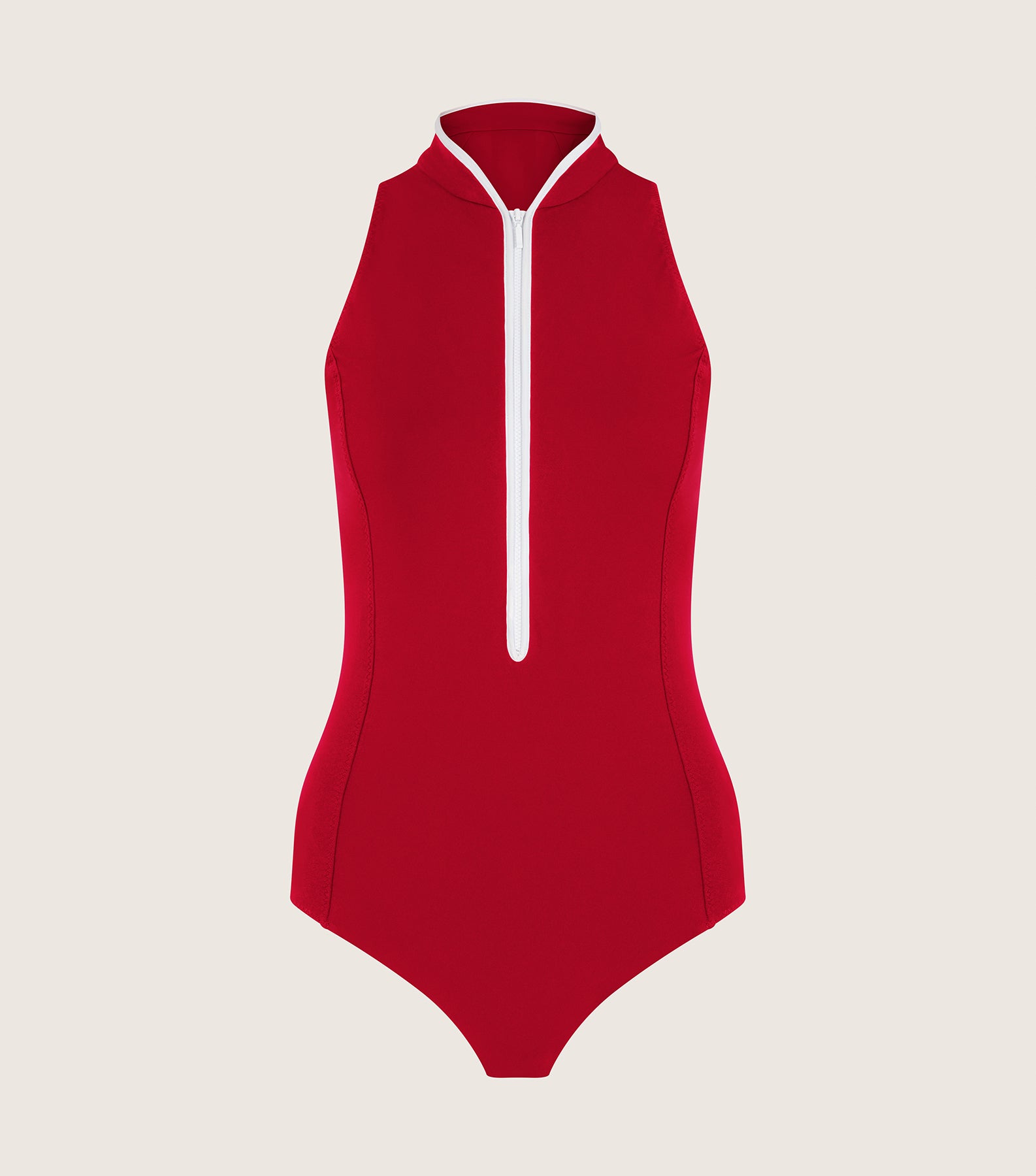 Katya UPF 50+ Swim - Red/White