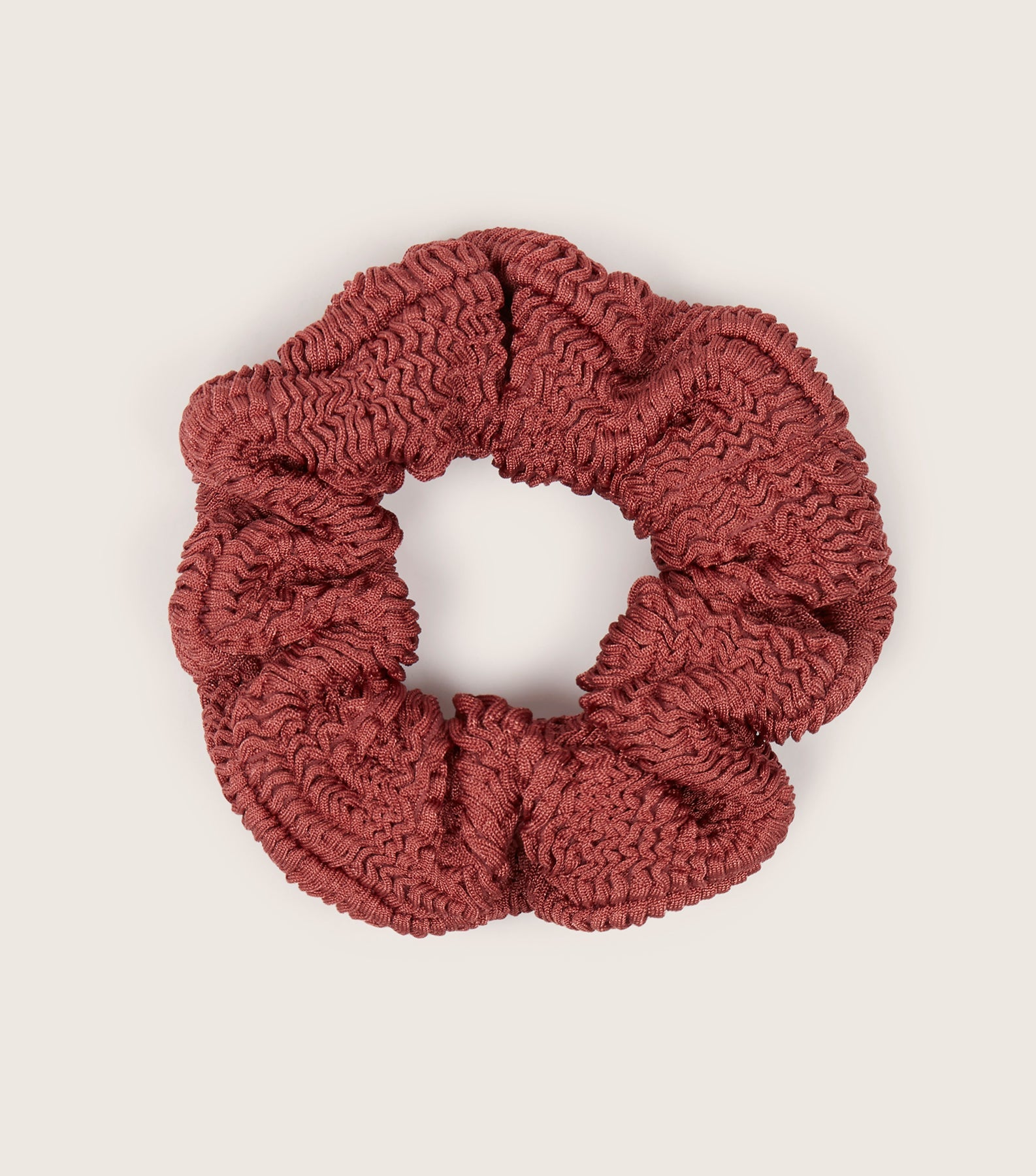 Scrunchie - Metallic Rosewood