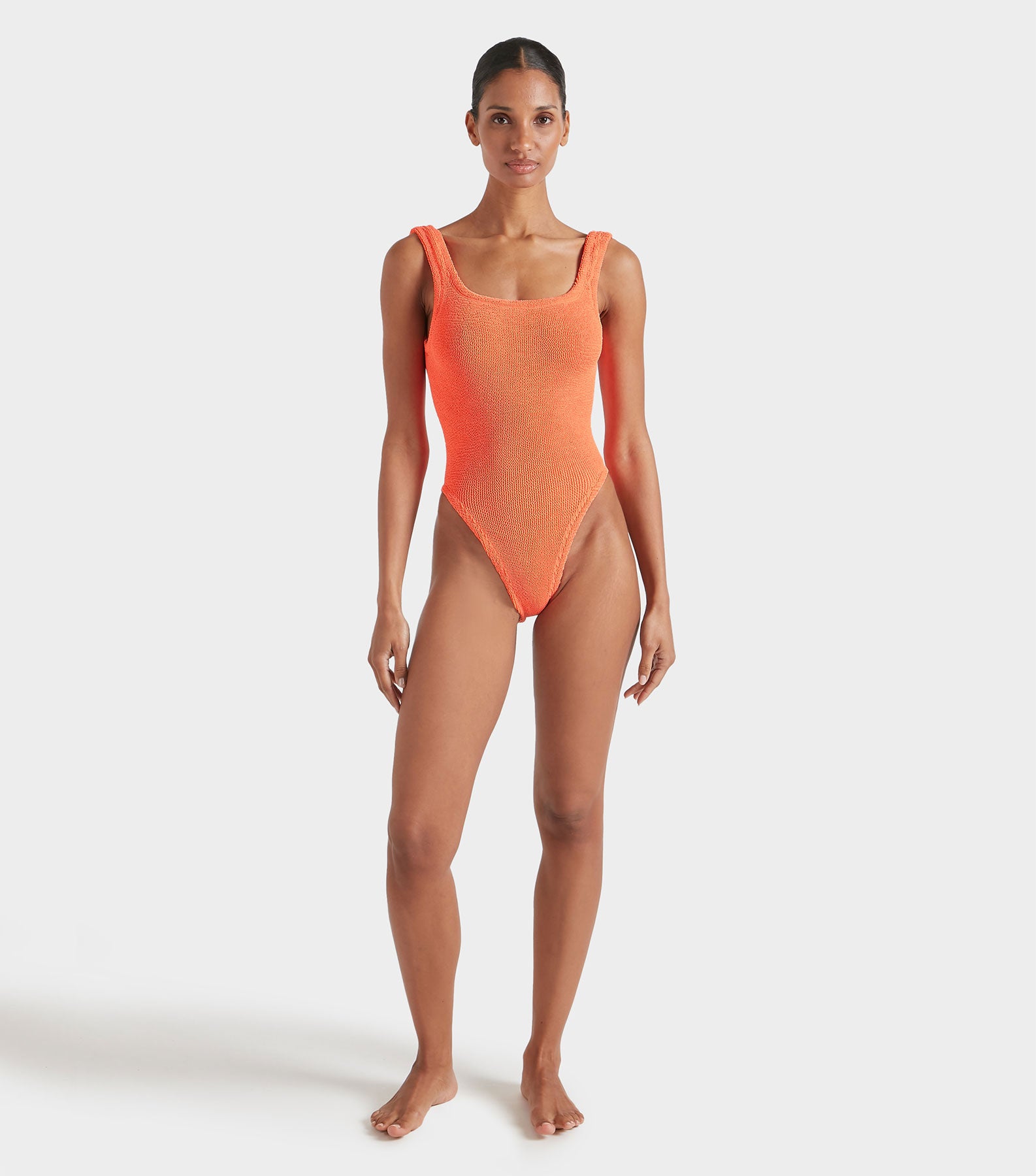 Square Neck Swim - Orange