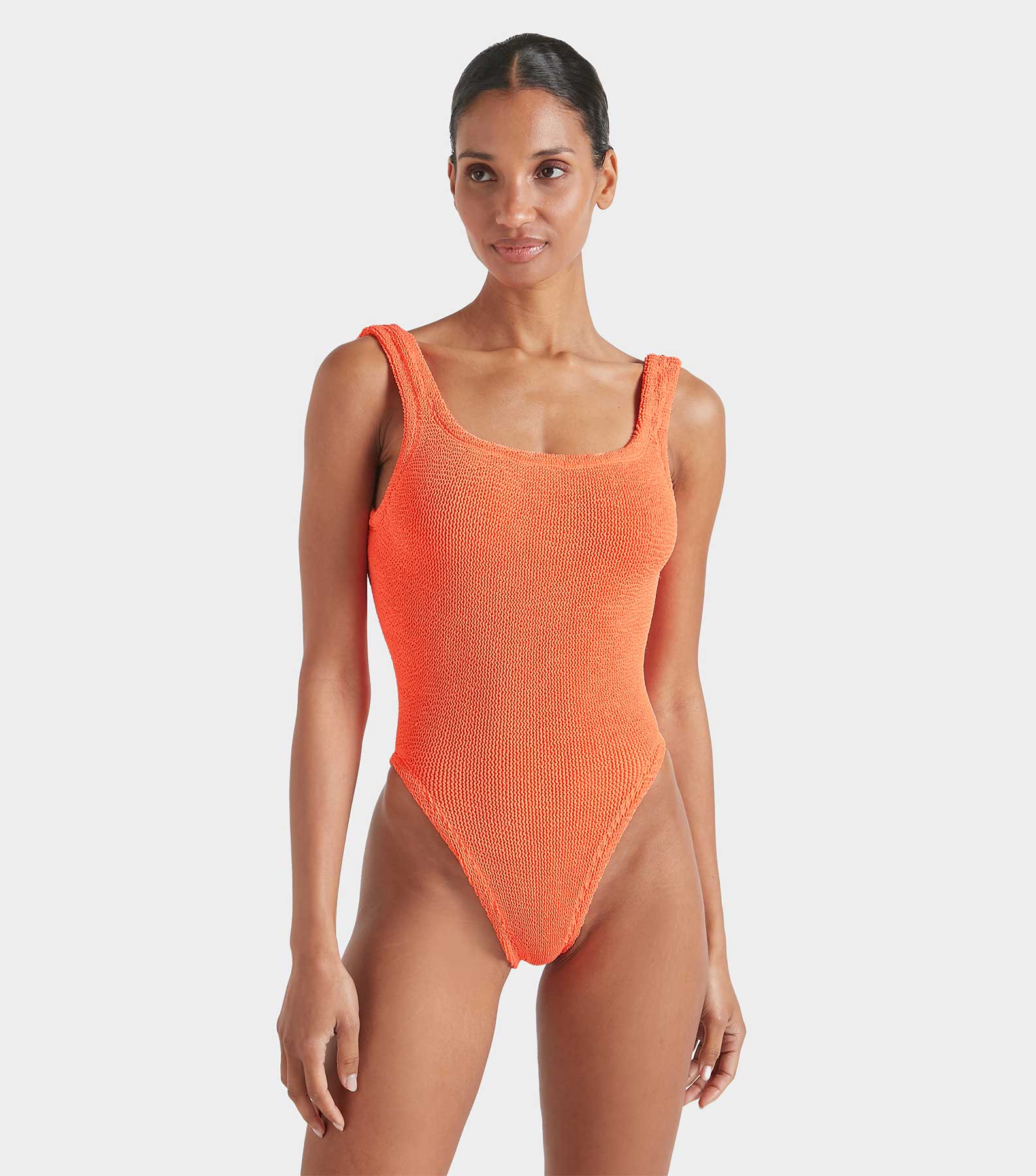 Square Neck Swim - Orange