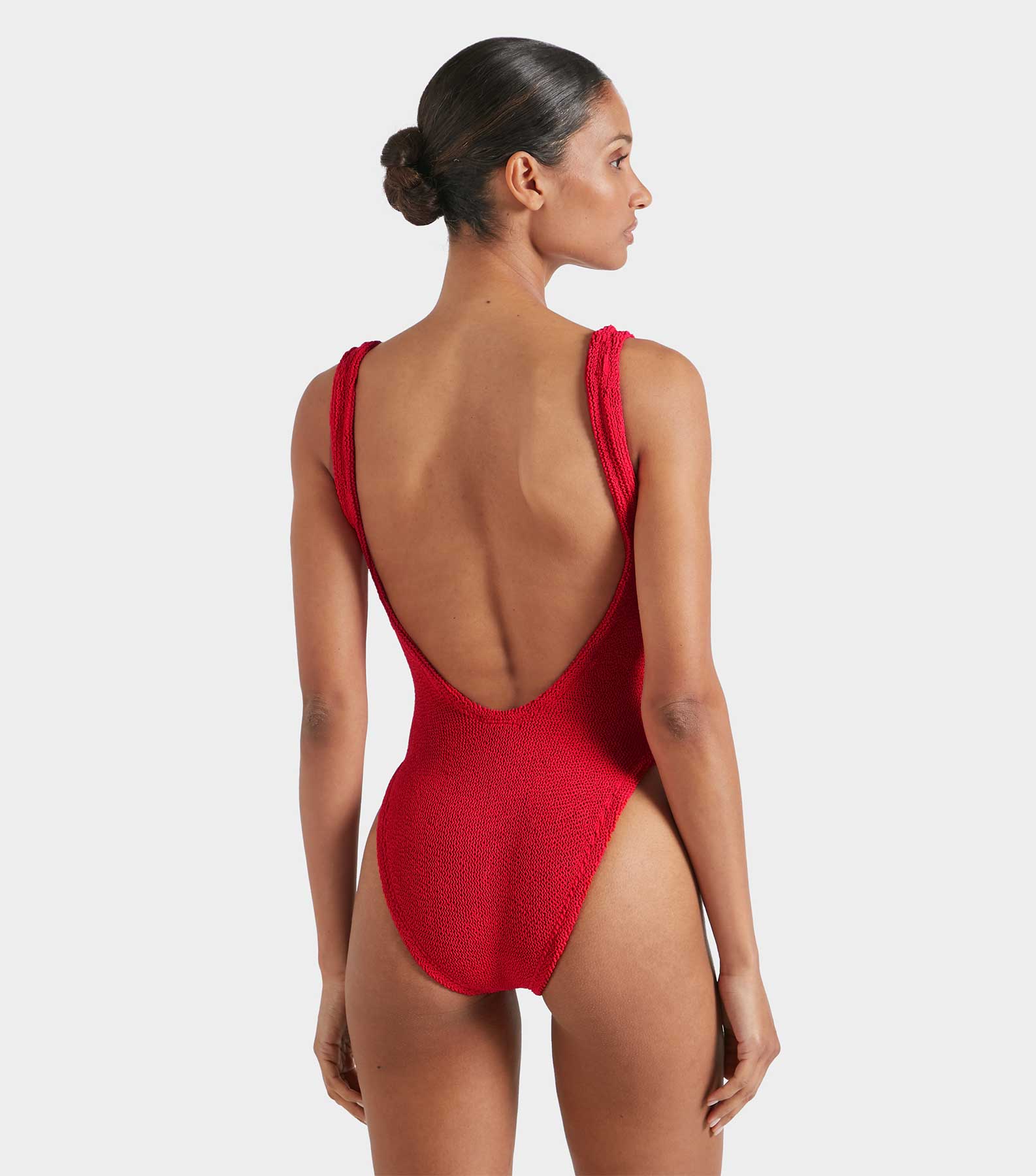 Square Neck Swim - Red