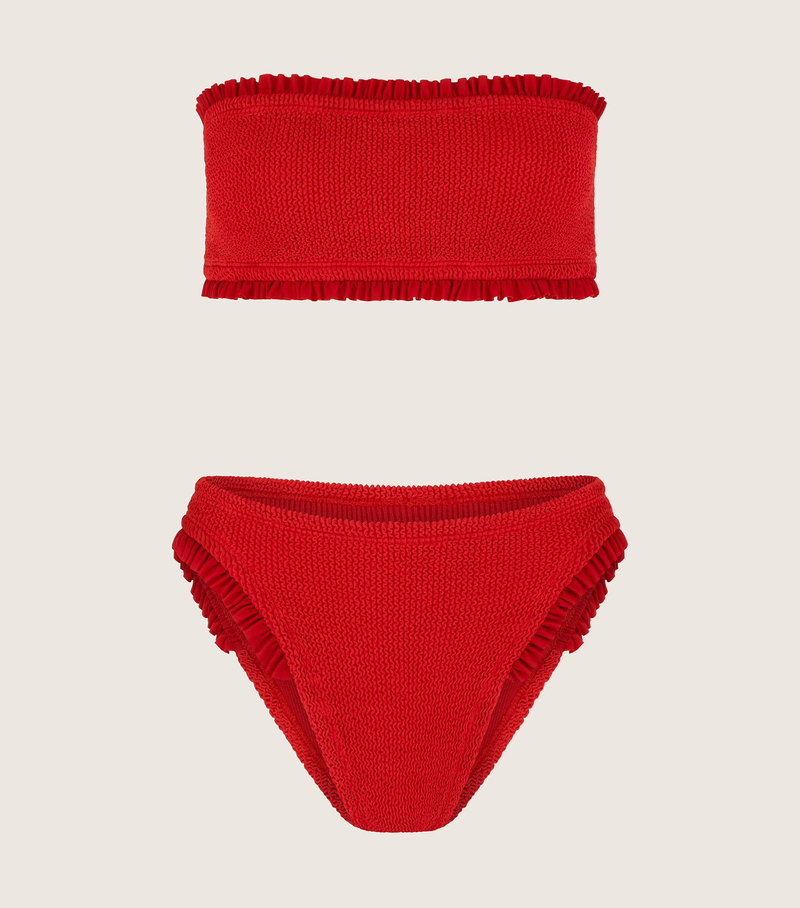 Tracey Frill Bikini - Red