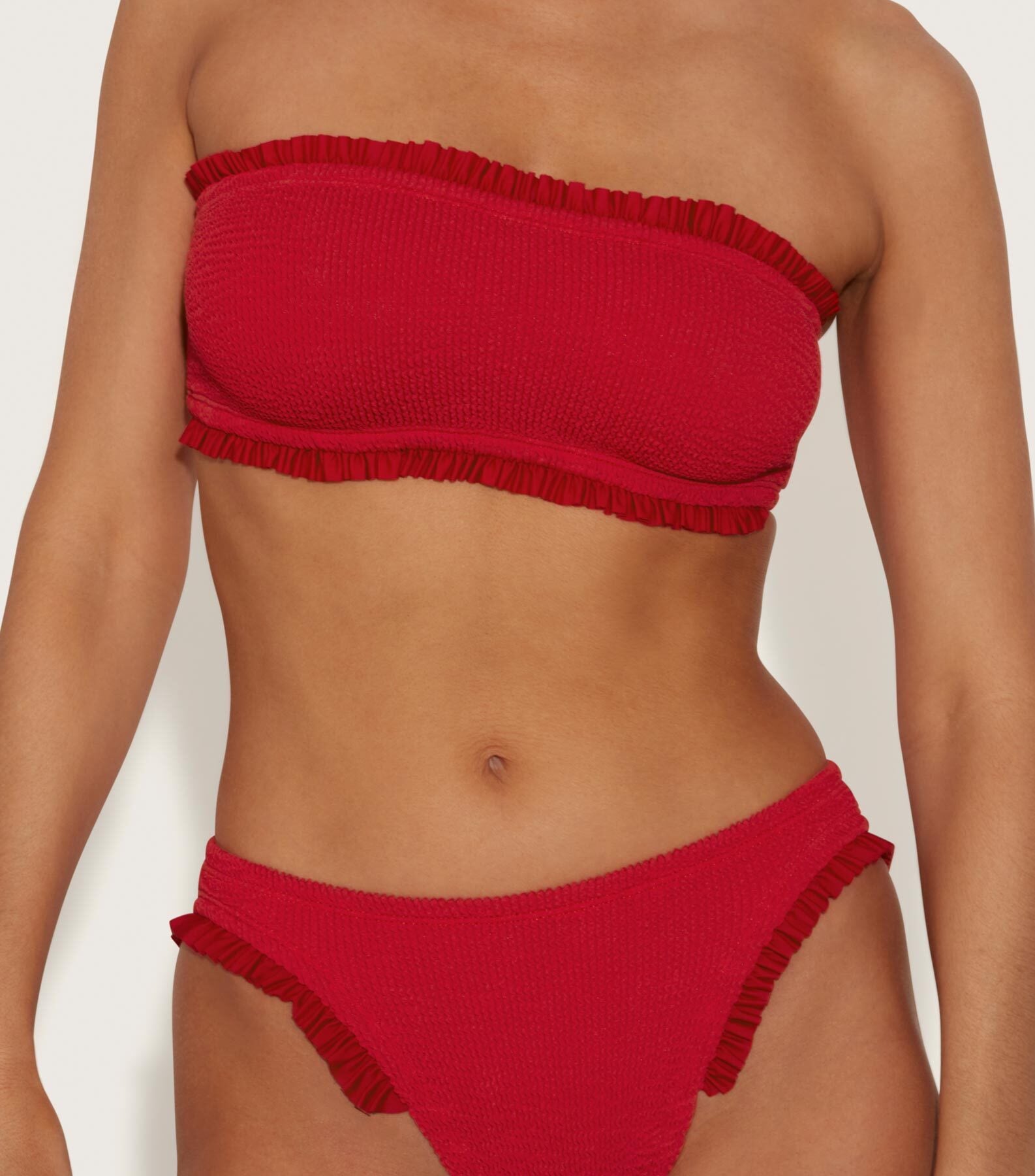 Tracey Frill Bikini - Red