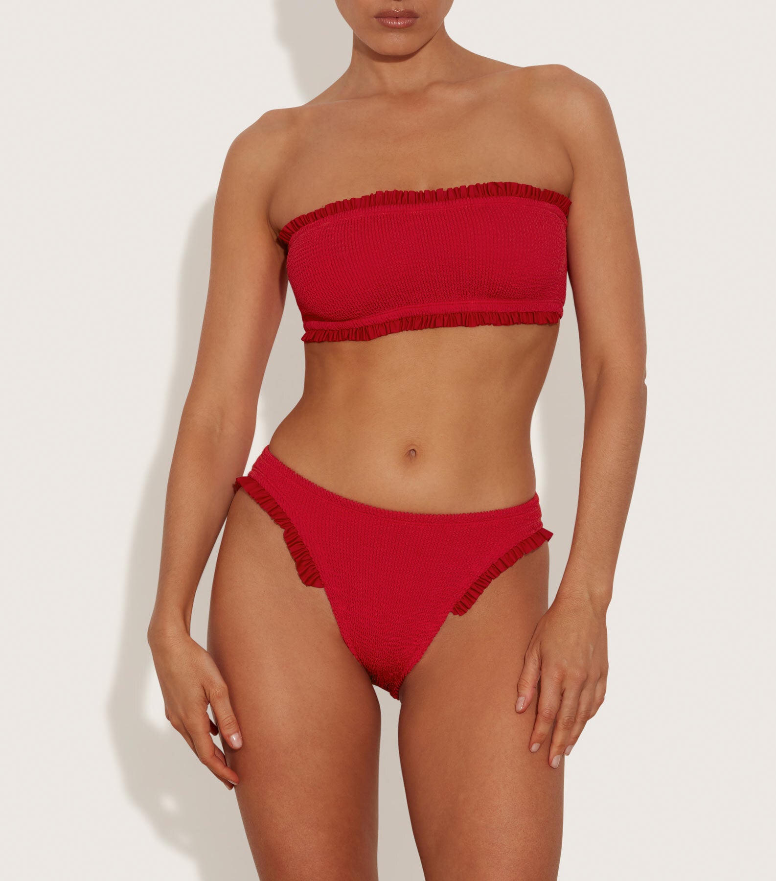 Tracey Frill Bikini - Red