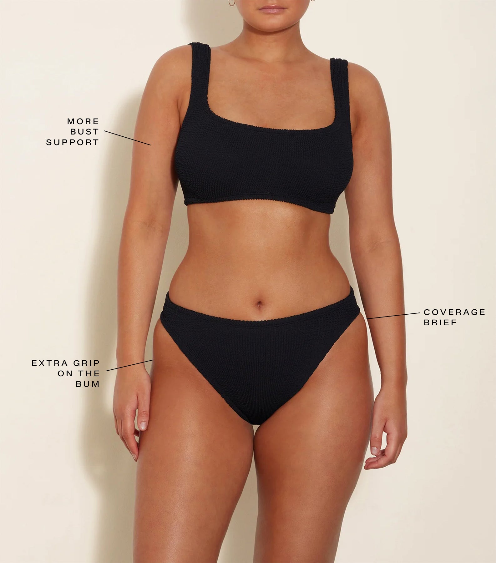 Coverage Xandra Bikini - Black